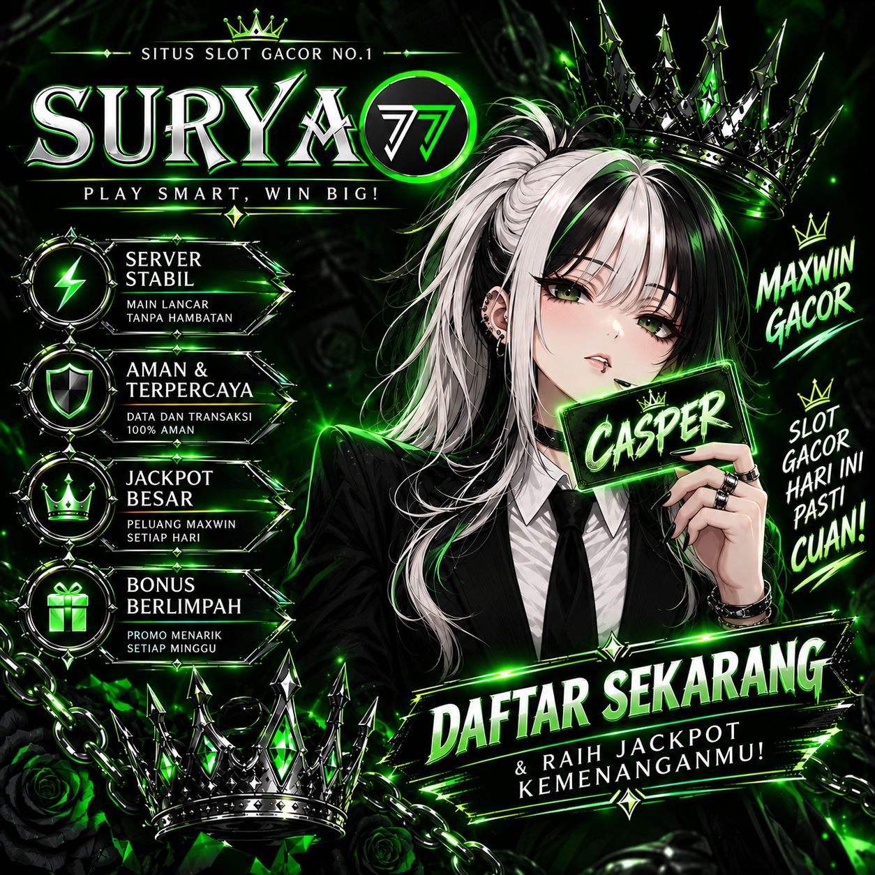 SURYA77 🦅 Platform Situs Game Online Digital Ramah Mobile